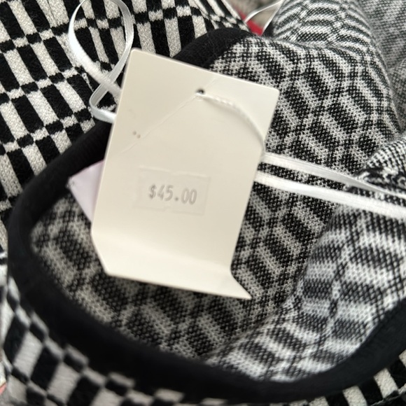 Butter Melon NWT Mini Bodycon Check Dress - Picture 13 of 16